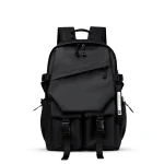 Fashionable Laptop and Travelling Black Backpack by Small Zebra