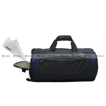 Premium Quality Water-Resistant 3-in-1 Travel and Gym Bag - Black - Image 3