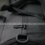 Premium Quality Water-Resistant 3-in-1 Travel and Gym Bag - Black - Image 4