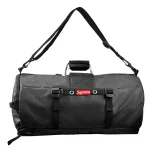 Ultimate Travel Companion: Premium Duffel Bag with Multiple Carry Options and Shoe Compartment - Black