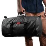 Ultimate Travel Companion: Premium Duffel Bag with Multiple Carry Options and Shoe Compartment - Black - Image 3